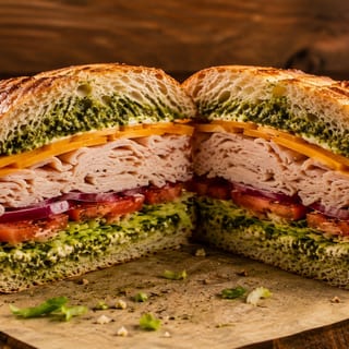Turkey Pesto Sandwich