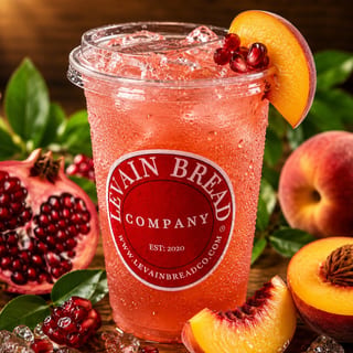 Pomegranate & Peach Lemonade