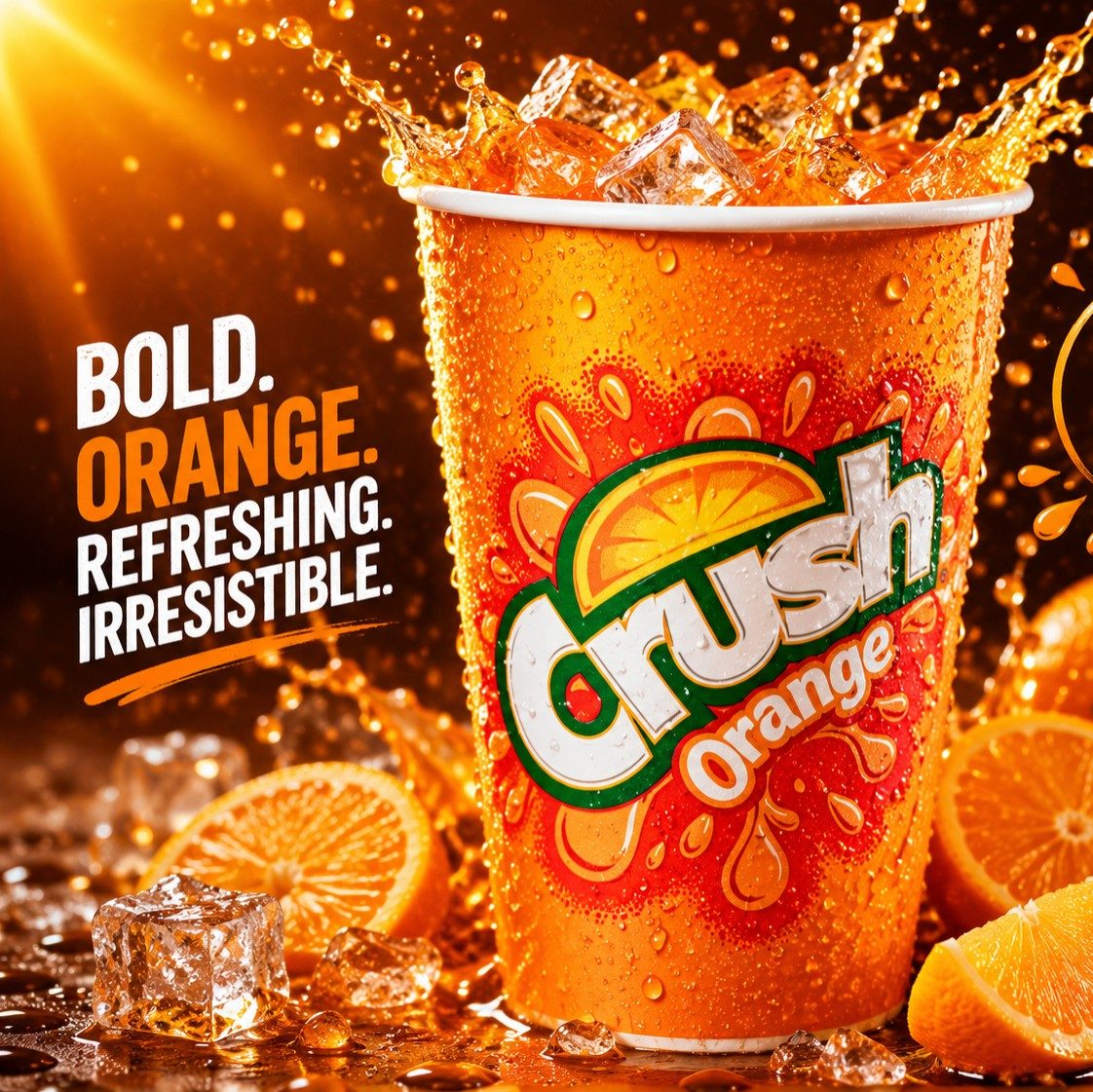 Crush Orange.