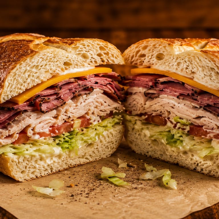 Pastrami Sandwich Delight