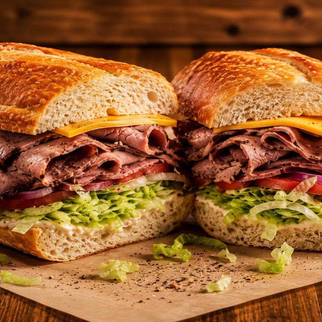 Roast Beef Sandwich.