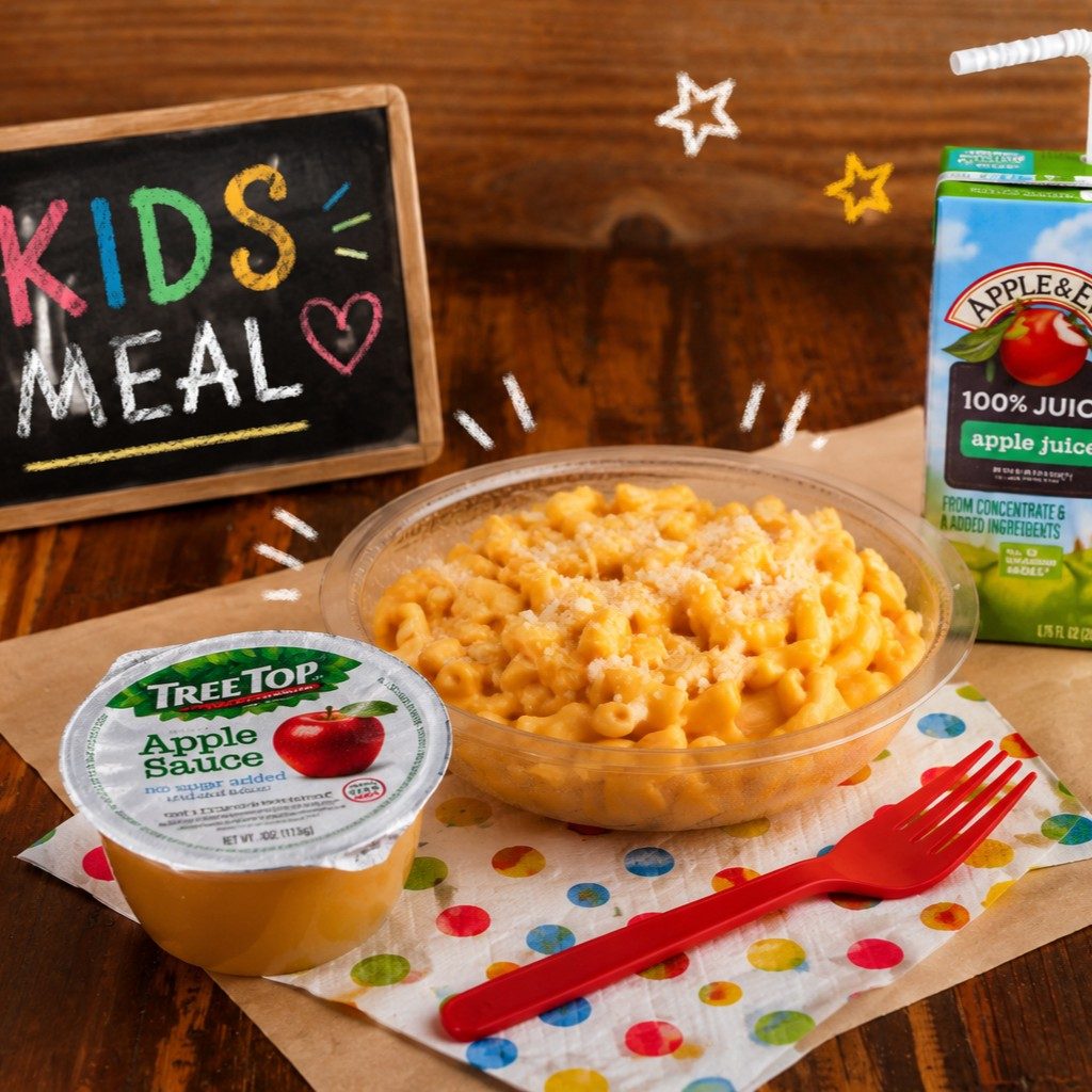 Kids Meal "Macaroni & Cheese".