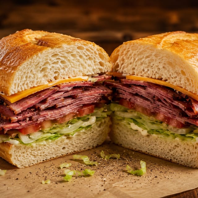 Pastrami Sandwich.